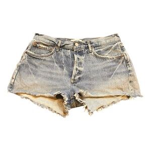Agolde Parker cut off Jean shorts button fly Size 29